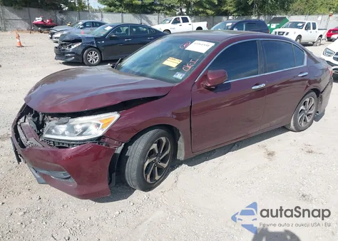 2016 Honda Accord Ex из США, поврежденный, VIN 1HGCR2F72GA215968